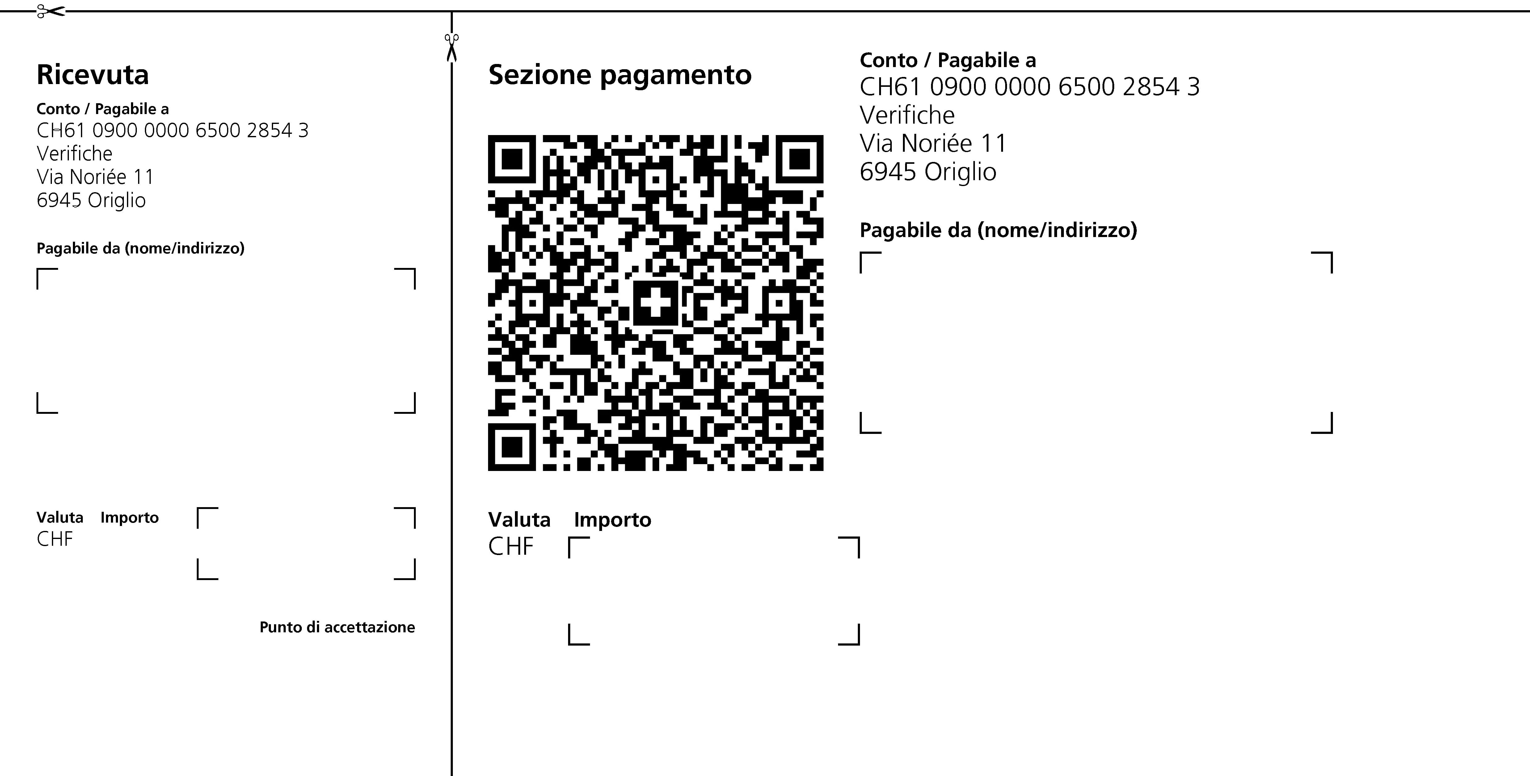 QR verifiche